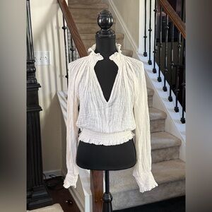 Women's Lightweight Gauze Blouse